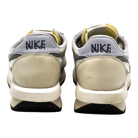 Nike LDWaffle Sacai Summit BV0073-100 Mesh Suede White Wolf Grey 10 - Preowned - Picture 5 of 11